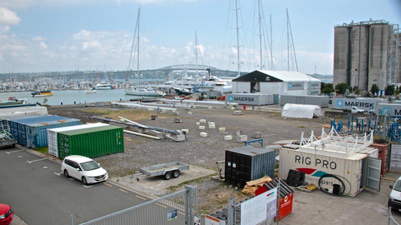 Site 18 which will become part of a super yacht servicing facility separate from the America's Cup base development - America's Cup bases - January 30, 2019 - photo © Richard Gladwell