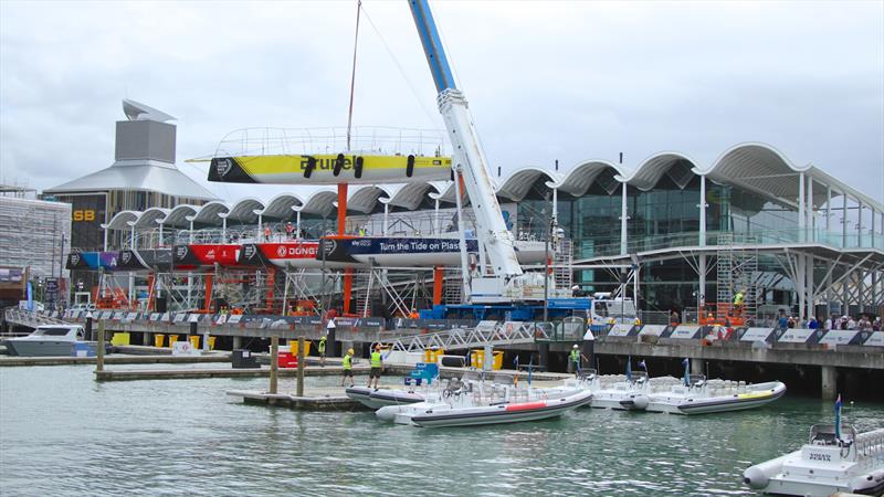 Emirates Team NZ base - as it was during the Volvo OR stopover  - America's Cup Bases, Auckland, March 8, 2019 - photo © Richard Gladwell