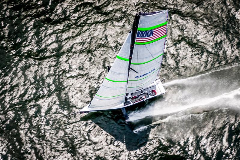 Ac75 Rig The AC75 started sailing with a similar rig to that shown here on The ...