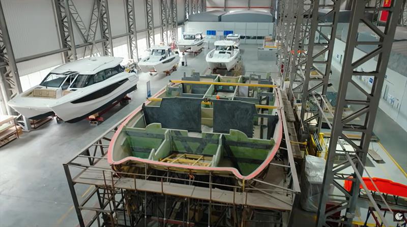 Aquila Catamara Hull - photo © Aquila Boats