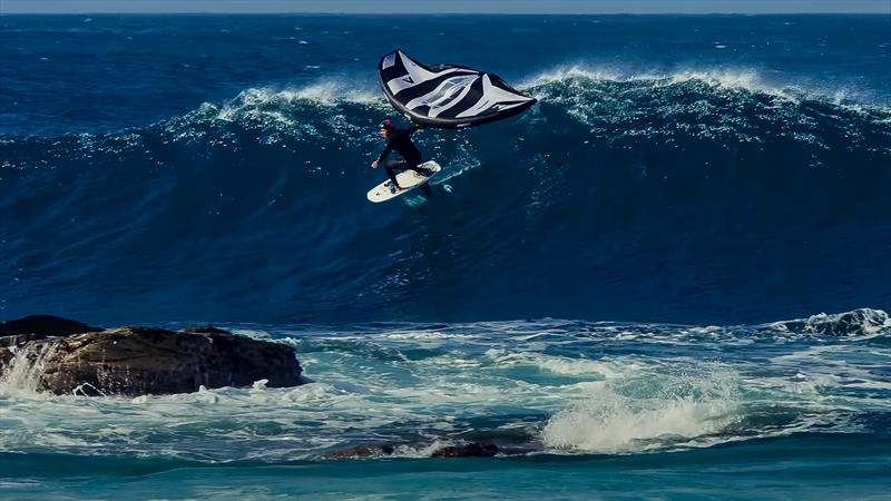 Cash Berzolla free rides South Africa - Armstrong Foils photo copyright Armstrong Foils taken at Takapuna Boating Club and featuring the  class