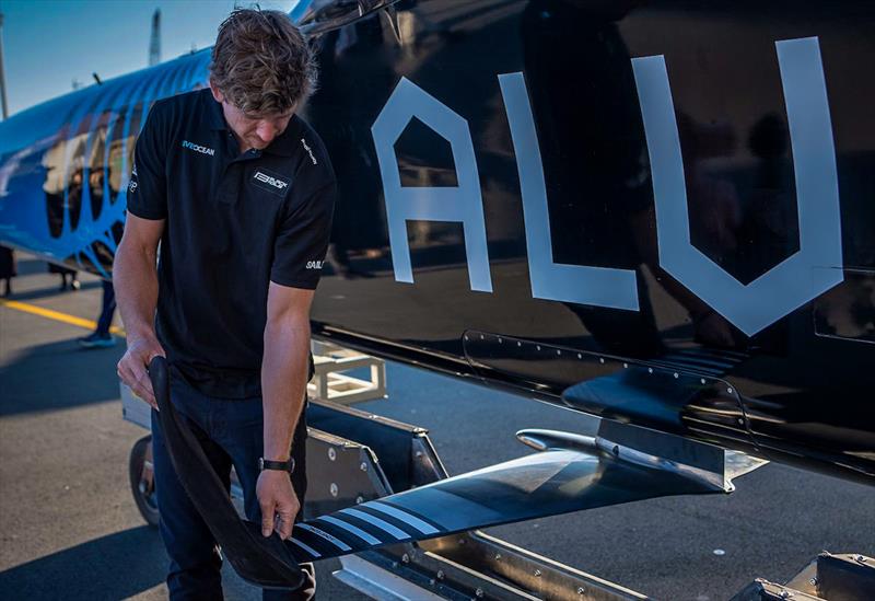 The foil tip is detachable on impact - Armstrong Foils has partnered with SailGP to be the Official Foil Tip Manufacturer of SailGP photo copyright Armstrong Foils taken at Royal New Zealand Yacht Squadron and featuring the  class