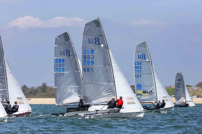 B14s at the Stokes Bay Skiff Open - photo © Tim Olin / www.olinphoto.co.uk