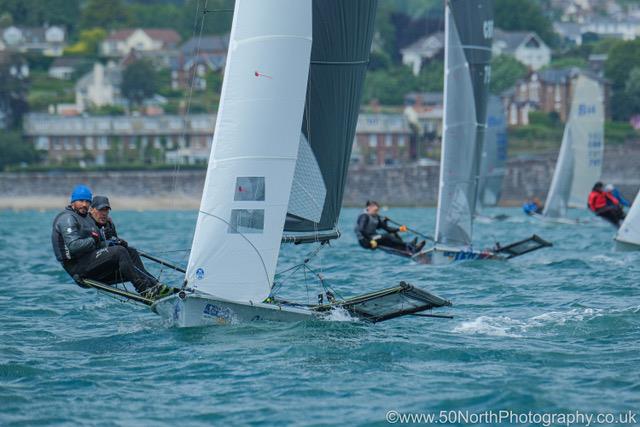 B14 Europeans and Nationals at Torquay photo copyright Tania Hutchings / www.50NorthPhotography.co.uk taken at Royal Torbay Yacht Club and featuring the B14 class