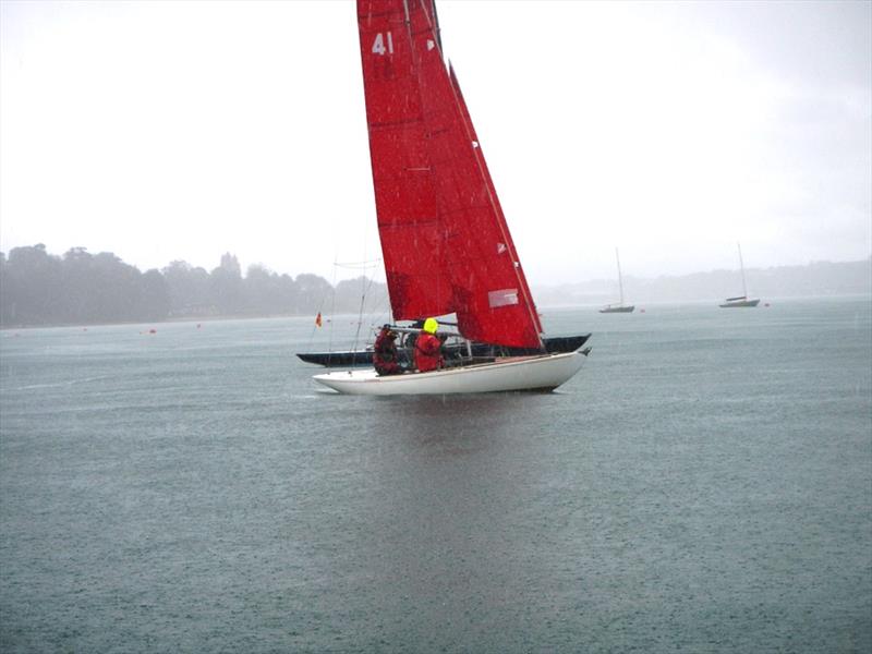 Bembridge Redwing early September racing in the rain - photo © Mike Samuelson