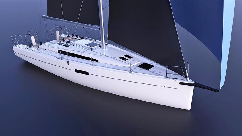 The very new, completely intriguing and speedy looking Beneteau First 36 photo copyright Beneteau taken at  and featuring the Beneteau class