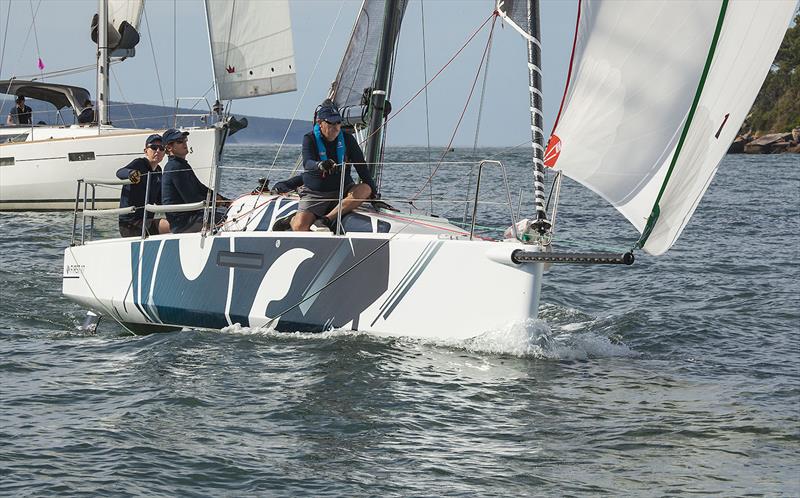 Making sure they used the sail inventory during the Beneteau Cup on the new First 27, Blizzard photo copyright John Curnow taken at Royal Prince Alfred Yacht Club and featuring the Beneteau class