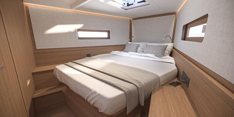 For'ard Master Stateroom Beneteau First 44 - photo © Beneteau