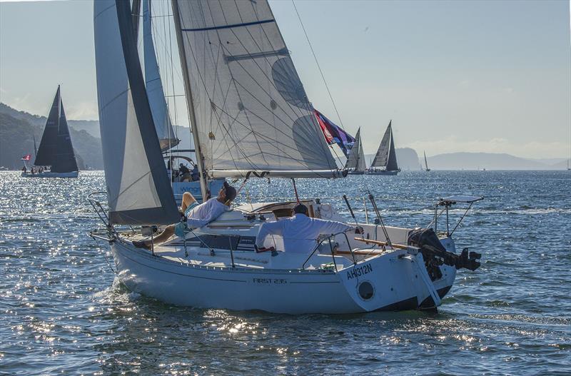 Mini Bateau is just that, but they get the most out of her small size. 2022 Beneteau Pittwater Cup - photo © John Curnow
