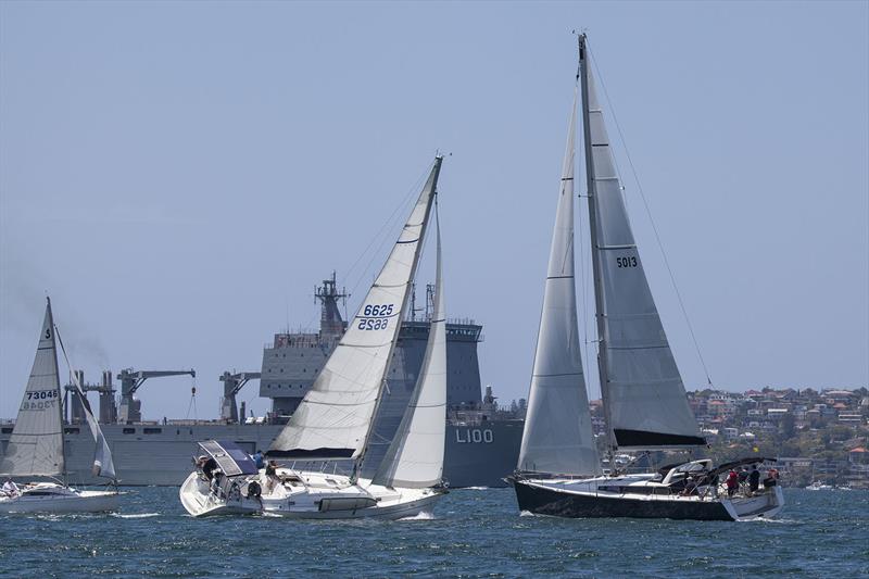 All types of Beneteaus came out for the Beneteau Cup, and the traffic was there too - photo © John Curnow