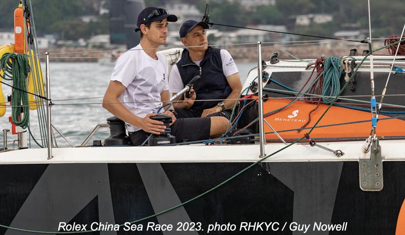 Grelon & Grelon - Rolex China Sea Race 2023 photo copyright RHKYC / Guy Nowell taken at Royal Hong Kong Yacht Club and featuring the Beneteau class