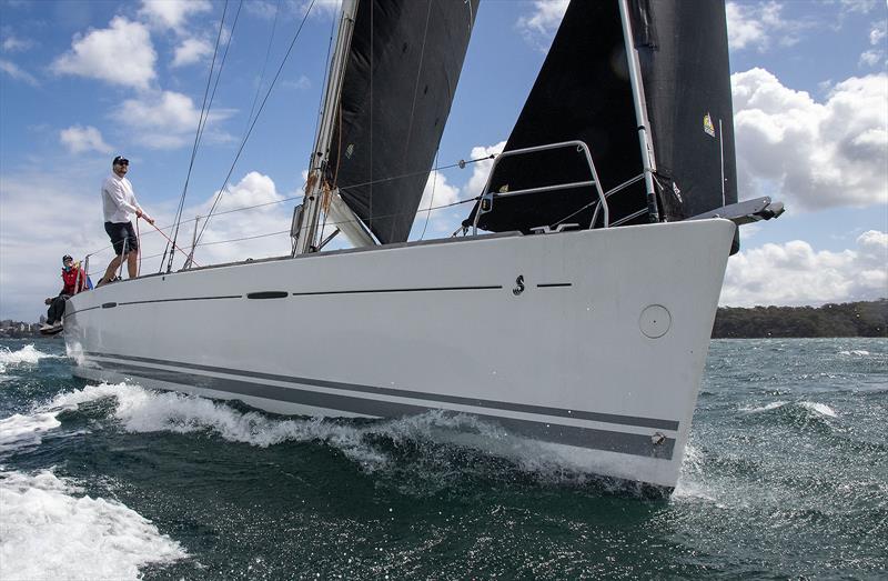 Howard Piggott's Silver Cloud III relished the conditions photo copyright John Curnow taken at Cruising Yacht Club of Australia and featuring the Beneteau class