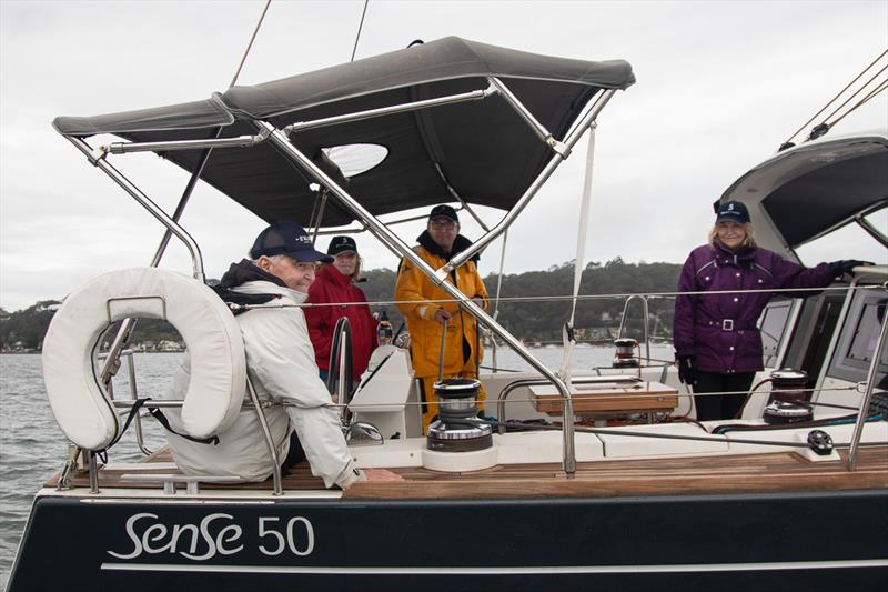 Snug, warm, and happy – Struggling Sailsman 2 - photo © Jennifer McKinnon