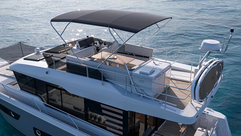 Swift Trawler 43 Flybridge - Rendering - photo © Groupe Beneteau