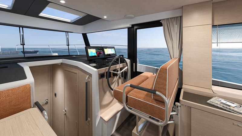 Swift Trawler 43 Flybridge - Rendering - photo © Groupe Beneteau