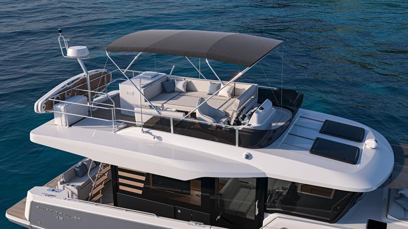 Swift Trawler 43 Flybridge - Rendering - photo © Groupe Beneteau