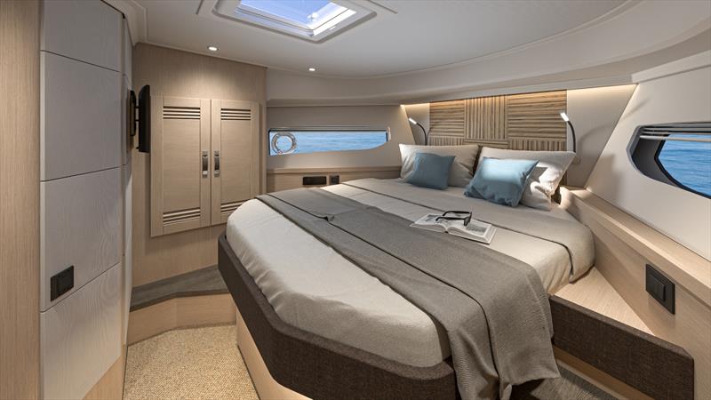 Swift Trawler 43 Flybridge - Rendering - photo © Groupe Beneteau