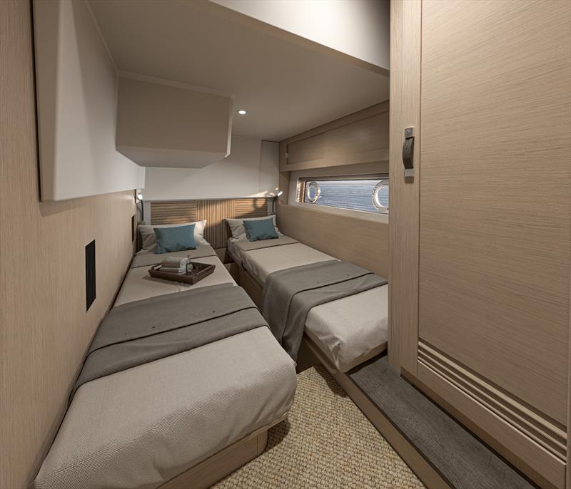 Swift Trawler 43 Flybridge - Rendering - photo © Groupe Beneteau