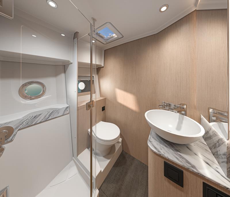 Swift Trawler 43 Flybridge - Rendering - photo © Groupe Beneteau