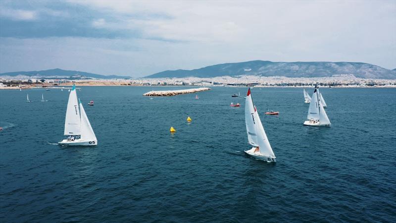 54th World Military Sailing Championship in Piraeus, Greece photo copyright CISM - World Military Sailing Championship taken at Yacht Club of Greece and featuring the Platu 25 class