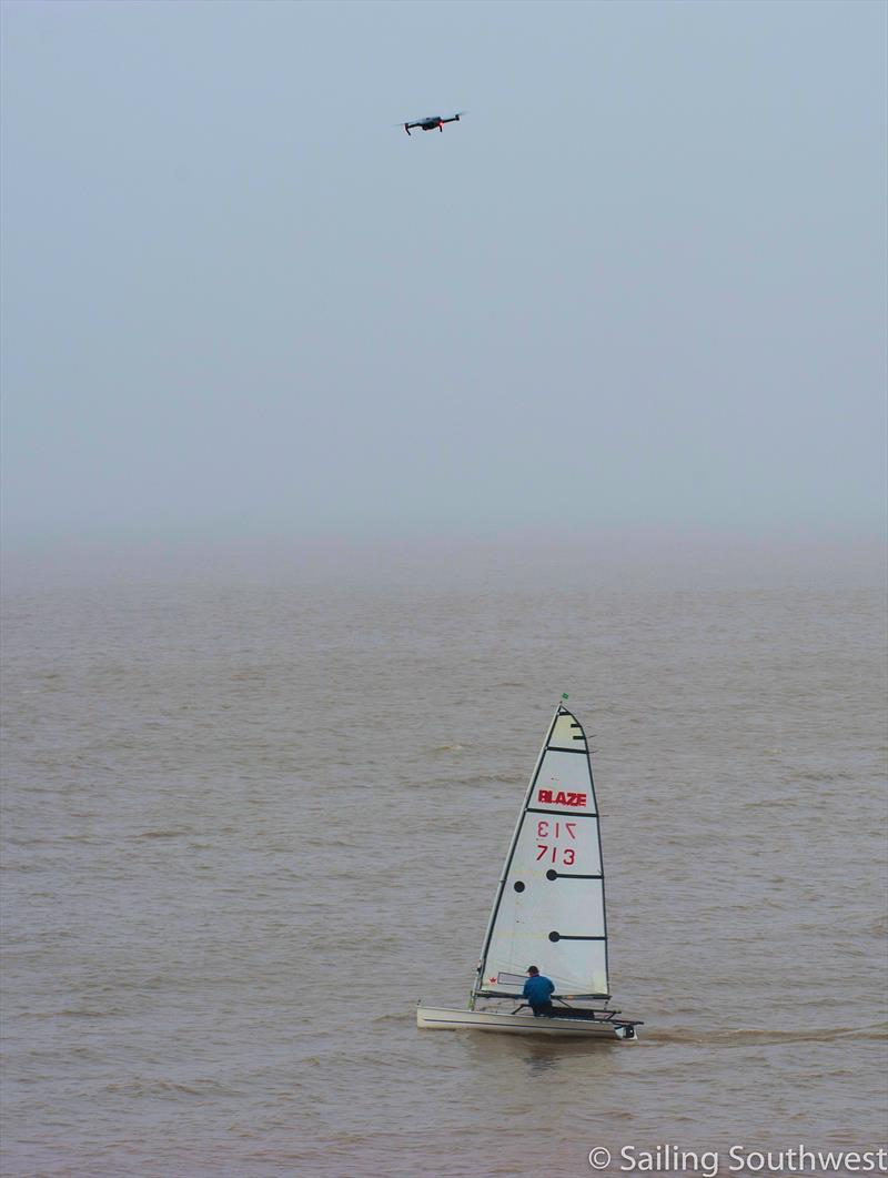 Portishead Channel Chop Pursuit Race photo copyright Sailing Southwest taken at Portishead Yacht & Sailing Club and featuring the Blaze class