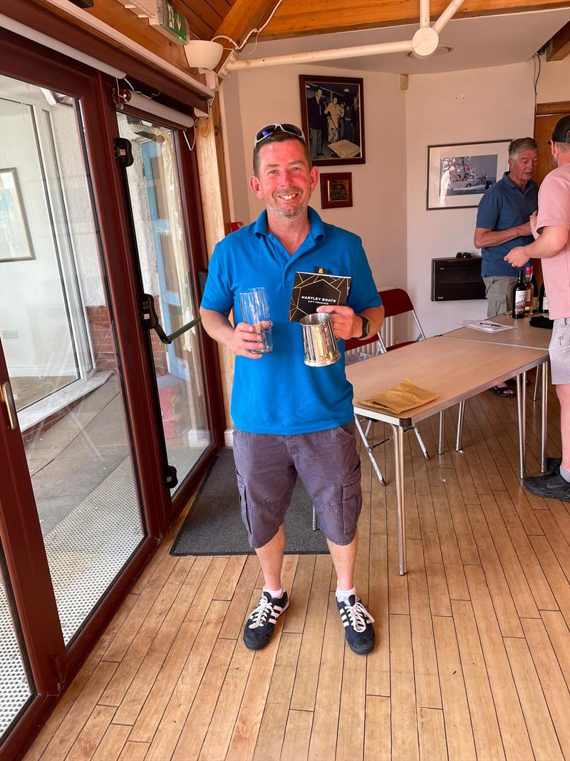 Chris Smart wins the Fire Nationals at Warsash photo copyright Warsash SC taken at Warsash Sailing Club and featuring the Blaze class