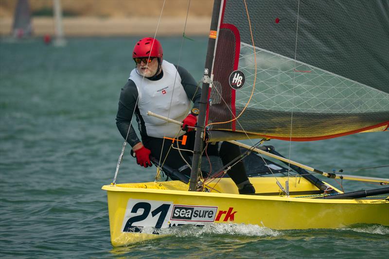 Peter McFarlane during Blaze National Championship 2023 photo copyright Petru Balau Sports Photography / sports.hub47.com taken at Warsash Sailing Club and featuring the Blaze class