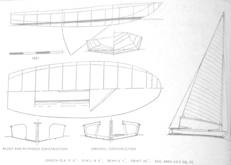 Sidney Cheverton's simple yet clever design picked out the best of the early American imported scows and made it into a sweet little inland performer - photo © Sidney Cheverton