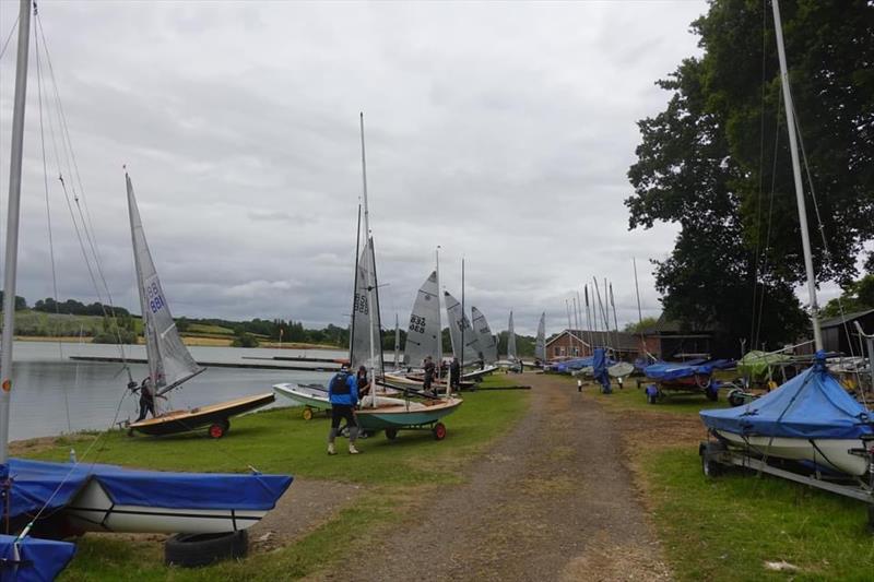 British Moth Nationals at Hollowell photo copyright BMBA taken at Hollowell Sailing Club and featuring the British Moth class