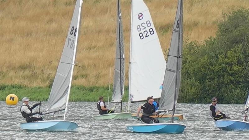 British Moth Nationals at Hollowell photo copyright BMBA taken at Hollowell Sailing Club and featuring the British Moth class