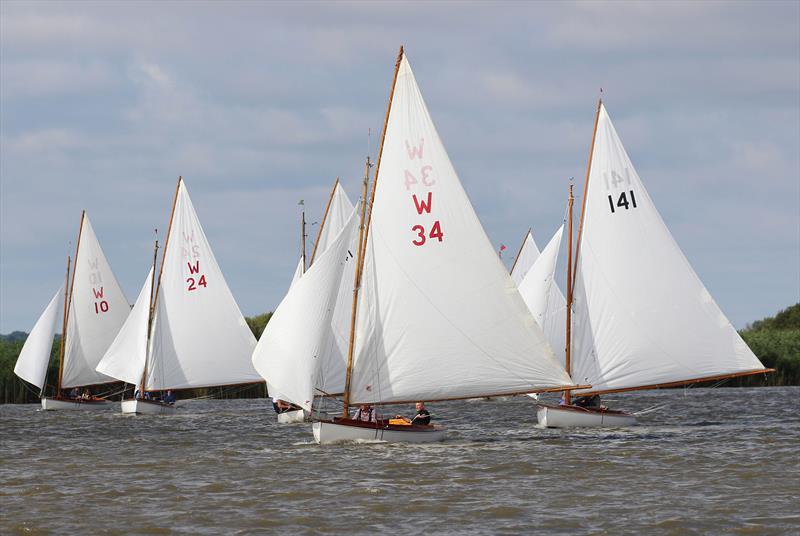 Keelboats at Oulton Week