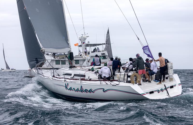 Back to the racing - Karakoa. BPI Private Wealth Signature Yacht Race Series 2024-25, Boracay 200 photo copyright BPI / Guy Nowell taken at  and featuring the  class