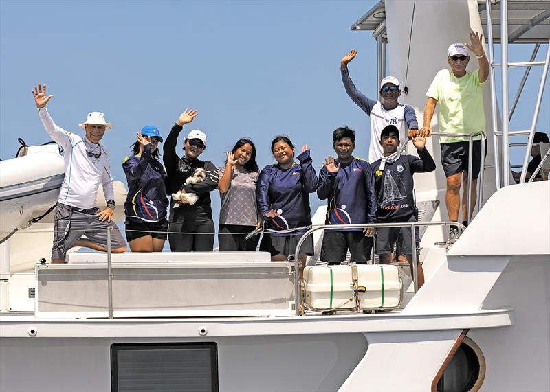 BPI Corregidor 2026. Hello from the Committee Boat photo copyright Guy Nowell / BPI taken at Punta Fuego Yacht Club and featuring the  class
