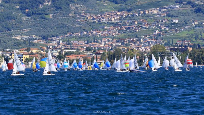 Cadet Worlds 2021 on Lake Garda - photo © Elena Giolai