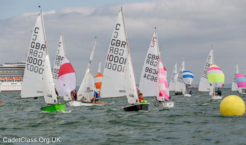 Cadet UK National Championships at Brixham - photo © Tim Hampton / www.timhampton.uk