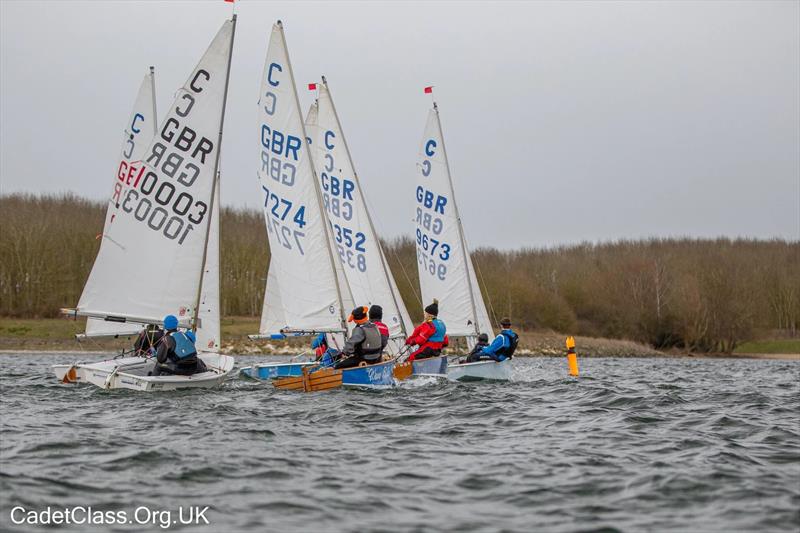 Cadet Alf Simmonds Trophy 2022 photo copyright CadetClass.org.uk taken at Grafham Water Centre and featuring the Cadet class