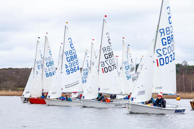 Frensham Pond Cadet Open photo copyright Corinne Whitehouse / UKCCA taken at Frensham Pond Sailing Club and featuring the Cadet class