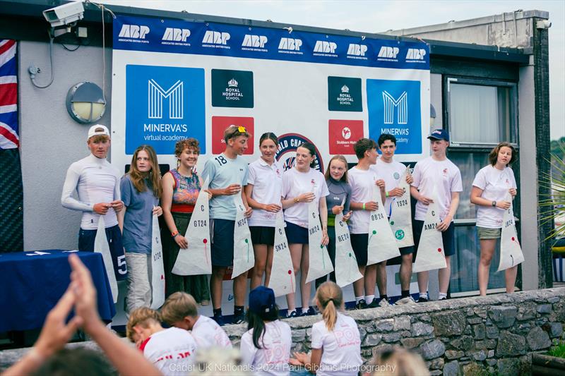 ABP Cadet UK Nationals in Plymouth photo copyright Paul Gibbins Photography taken at Plymouth Youth Sailing Club and featuring the Cadet class