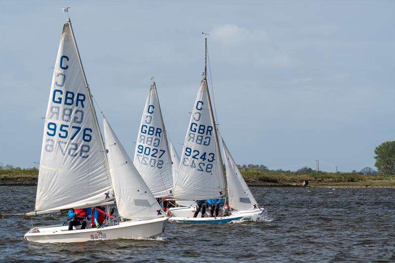 Cadets sail during Royal Corinthian Yacht Club Super Saturday 2024 - photo © Petru Balau Sports Photography / sports.hub47.com