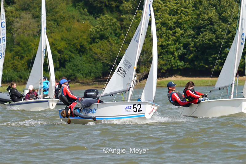 Waldringfield  Cadet Week 2024 photo copyright Angie Meyer taken at Waldringfield Sailing Club and featuring the Cadet class