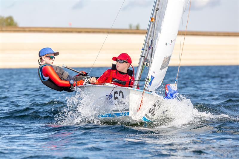 Cadet class Inlands 2024 at Datchet Water photo copyright Tim Hampton / www.timhampton.uk taken at Datchet Water Sailing Club and featuring the Cadet class