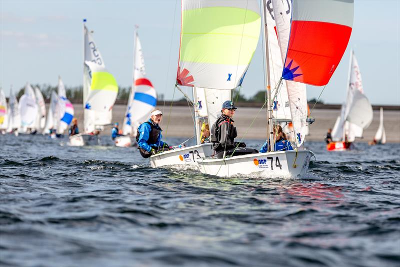 Cadet class Inlands 2024 at Datchet Water photo copyright Tim Hampton / www.timhampton.uk taken at Datchet Water Sailing Club and featuring the Cadet class