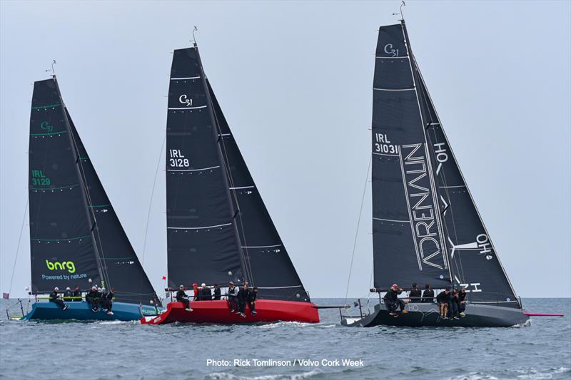 Aja, Antix & Adrenaline on day 4 of Volvo Cork Week 2022 - photo © Rick Tomlinson / Volvo Cork Week