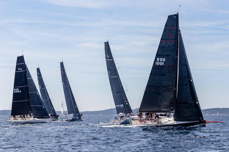 Cape 31 Med Circuit Round 4 at Hyéres photo copyright Tom Cheney taken at COYCH Hyeres and featuring the Cape 31 class