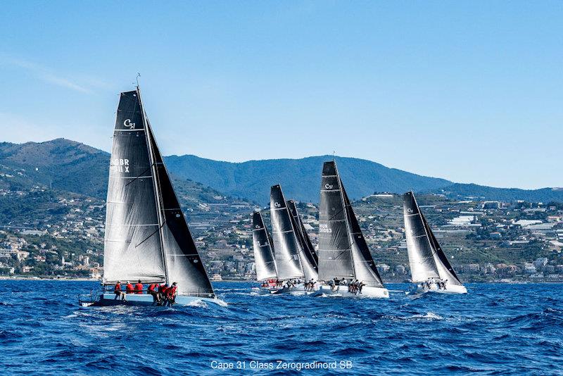 Cape 31 Med Circuit Round 6 at Sanremo photo copyright Stefano Bacchiani taken at Yacht Club Sanremo and featuring the Cape 31 class