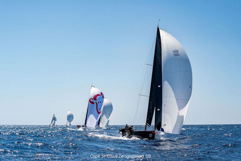 Cape 31 Med Circuit Round 6 at Sanremo photo copyright Stefano Bacchiani taken at Yacht Club Sanremo and featuring the Cape 31 class