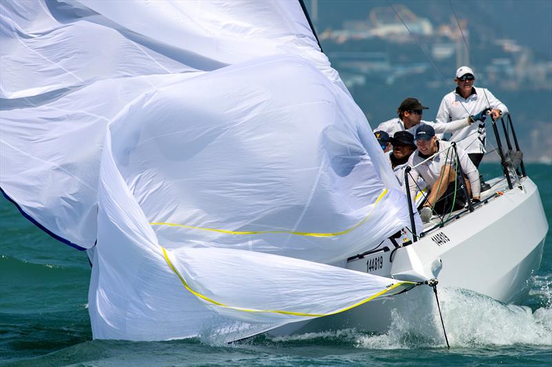 Volvo China Coast Regatta 2024 - Day 2 photo copyright RHKYC / Guy Nowell taken at Royal Hong Kong Yacht Club and featuring the Cape 31 class