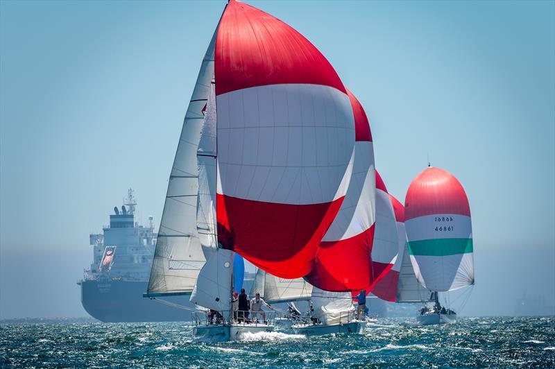 Long Beach Race Week photo copyright Tom Walker taken at Long Beach Yacht Club and featuring the Catalina 37 class