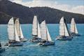 Multihull White starting their final race at Hamilton Island Race Week © Salty Dingo