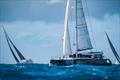 Catamarans can be racers (or cruisers) too! The St. Maarten Heineken Regatta offers several multihull racing classes based on rating and vessel performance capabilities © Laurens Morel / www.saltycolours.com